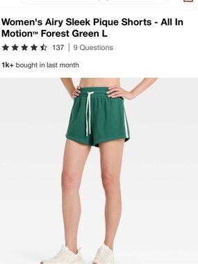 NWT Viral All In Motion Shorts. Size L